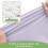 Disposable Bed Sheet Set Purple 3-Pc 82.67x90.55 in 4