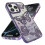 Θήκη iPhone16 με glitter σε ροζ χρώμα, 6,1 ιντσών 2