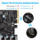 PCIe USB 3.2 Expansion Card 7-Port Desktop 5