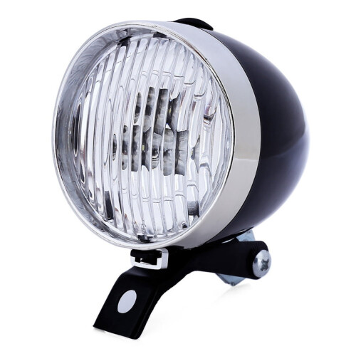 Vintage LED front headlight for mountain bike 2 pcs 2