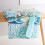 Colcha Levtex Home Beachwalk com estampa de peixes e corais, 127 x 152 cm (50 x 60 polegadas), algodão. 3