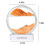 Lampe sablier à sable mobile 19 cm (7,48") Rotation à 360 10 ml 3