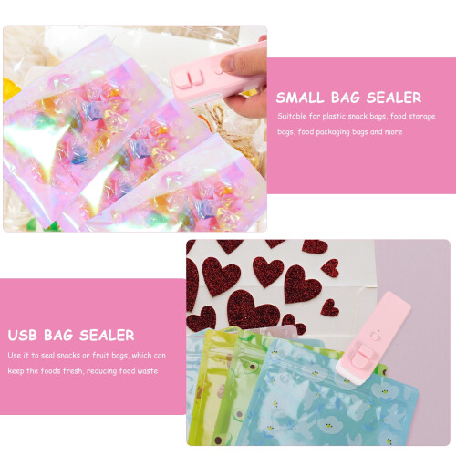 Scelleuse et coupe-sacs portatifs rechargeables 2 en 1 1
