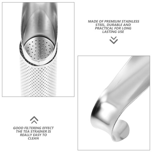Passoire à thé en acier inoxydable (2 pièces) 1