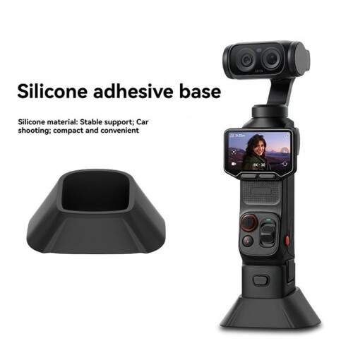 Silicone Base for   Ultra Camera Dock Desktop Anti-Skid Fixed Extension Base Stand Quick Release Accessories 2