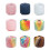 Cotton Yarn Rainbow Knitting Crochet Thread 4 Rolls 3