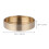 Brass round disc plate holder rose gold 1 piece 5