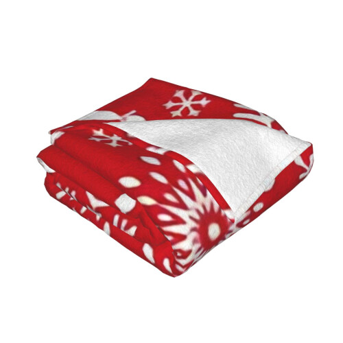 Couverture polaire de Noël douce et confortable 152 cm x 127 cm 1