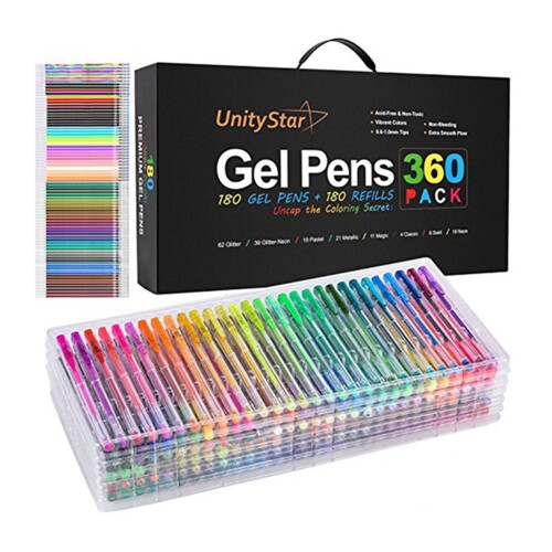 Γραφείο School24Colors Ανταλλακτικά Μαρκαδόροι Στυλό Gel Ακουαρέλας Ανταλλακτικά Είδη 5ml 1