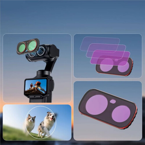 Lensfilter Kit voor   Ultra Verstelbare CPL+ND8+ND16 Filter Magnetische Lensfilter 1