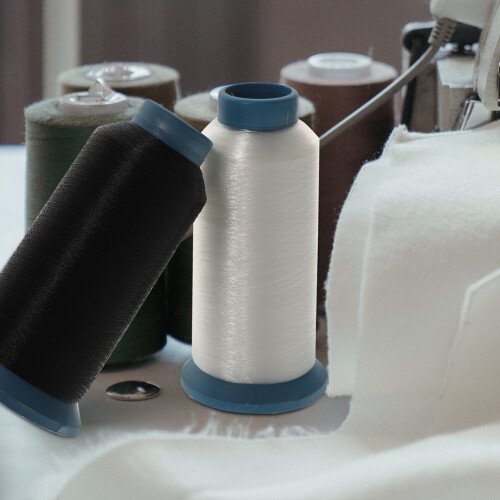 Πλεγμένο νήμα ραψίματος για quilting Black2Rolls 1