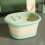 Livrdious foldable foot bath bucket with handle and lid 6