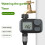 Sprinkler Timer Garden Hose Faucet Timer with Rain Delay/Manual/Automatic Drip Irrigation Function US Watering Timer 6