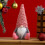 Christmas gnome plush doll home decor pink 3