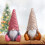 Christmas gnome plush doll home decor pink 4