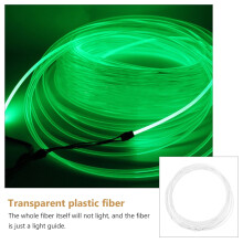Optisk fiberkabel MMA-materiale Hvit 1,5 mm 1 stk