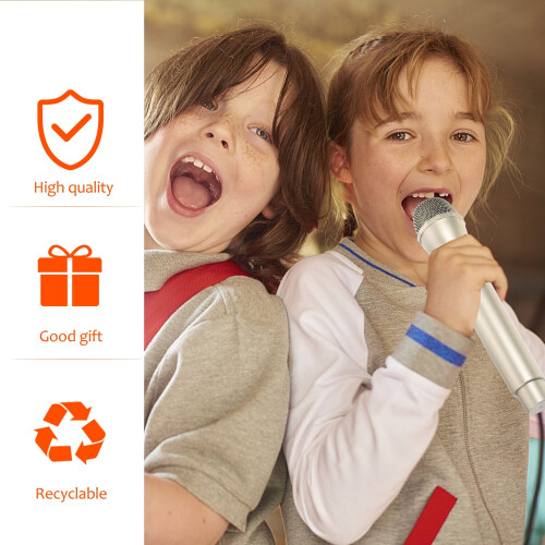 Simulation Microphone Toy for Kids Costume Party 2