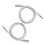 Oortelefoonsplitter 3,5 mm stereo audio-aansluiting wit 2 stuks 3