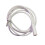 Oortelefoonsplitter 3,5 mm stereo audio-aansluiting wit 2 stuks 4