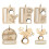 Christmas Gift Card Holder Cartoon Print 1 Pack 4