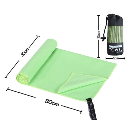 Microfiber Camping Towel Super Absorbent Fast-Drying 31.5" 1