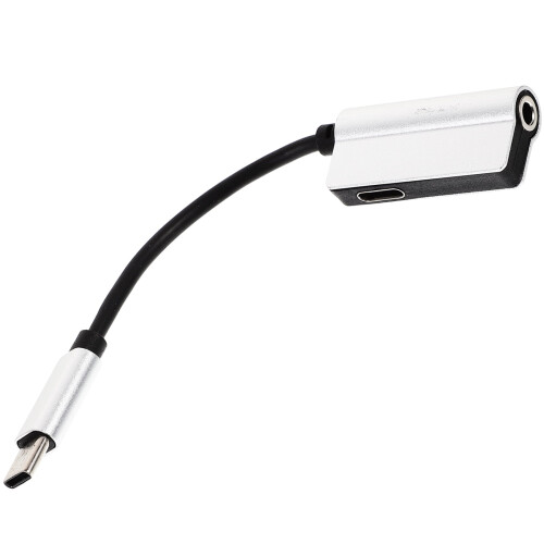 USB-C auf 3,5-mm-Audioadapter, silber 2