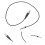 Θηλυκό XLR σε θηλυκό καλώδιο DC 3.5mm, μαύρο 2
