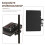ABS clamp-on instrument stand tray for phone 2 pcs 6