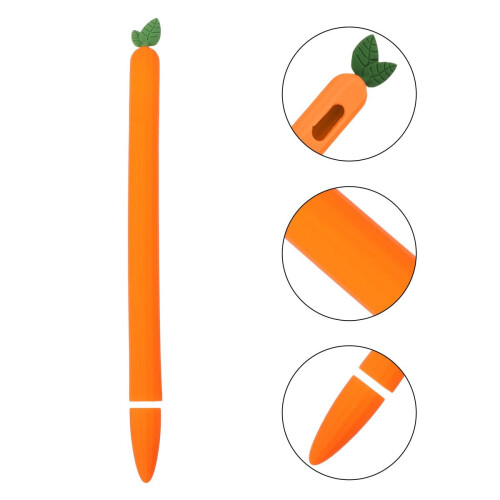 Θήκη γραφίδας σιλικόνης Carrot για Apple Pencil2 2