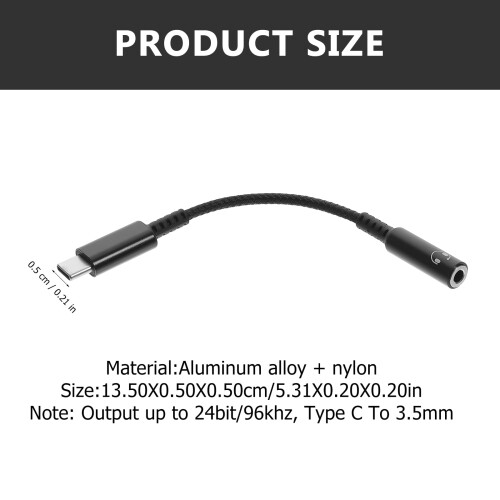 Type C naar 3,5 mm audioadapter (2 stuks) 2