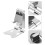 Aluminium tablet stand silver for home office 4