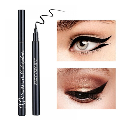 Waterproof Liquid Eyeliner Pen Black 1 Pack 1