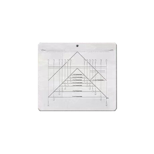 Flying Geese Trim Cutting Ruler Triangular 1 1