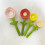 Keramik-Messlöffel-Set in Blumenform, 6-teilig 7
