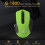 Jacenvly Wireless 2.4G Silent Mouse with USB Receiver 3