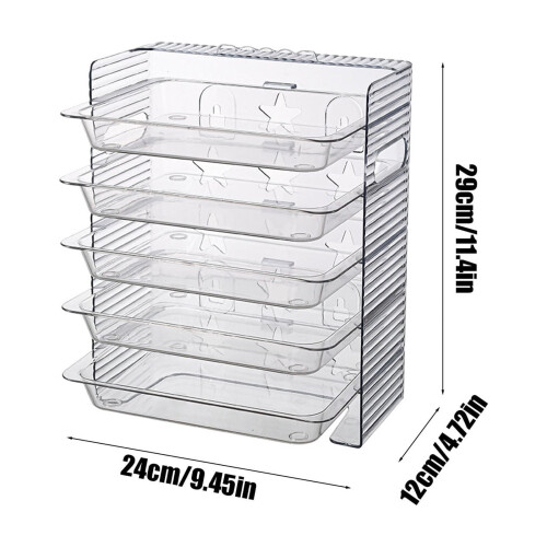 Juleudsalg Sideskål Transparent 29x24x12cm 2