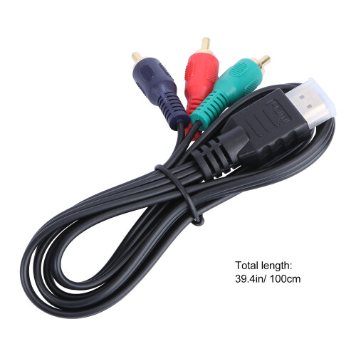 Audio-video RCA-converterkabel 1 m 3 ft 1