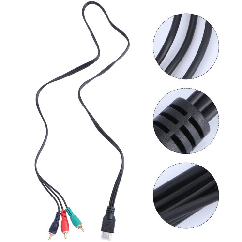 Audio-video RCA-converterkabel 1 m 3 ft 2