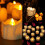 Belle candele LED senza fiamma, 12 pezzi 4