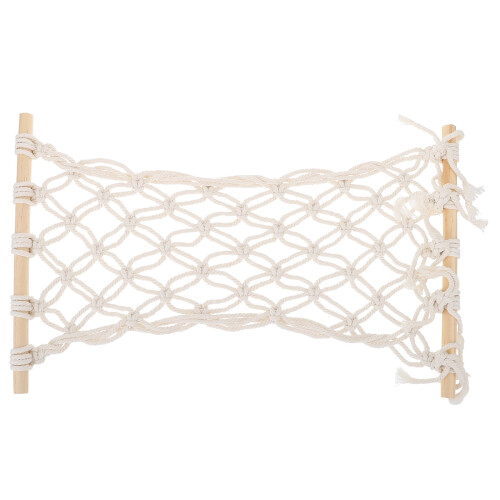 Fruit vegetable macrame hammock white 1 pc 1
