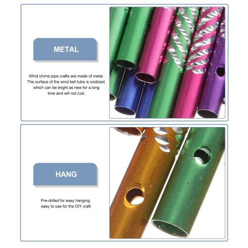 Tubes de rechange pour carillon à vent bébé (lot de 6) 1