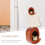 Magnetische deurbel, retro woondecoratie 5