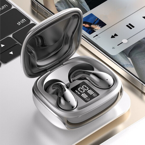 Clip-On Open Ear Bluetooth Earbuds 5.3 IPX5 120H 1