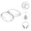 Θήκη ακουστικών σιλικόνης Eease για AirPods Max1Pair 3