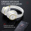 Jacenvly wireless gaming headset with noise cancelling and 5
