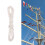 Σχοινί Σημαίας Halyard Νάιλον Λευκό 6mm 20m 4