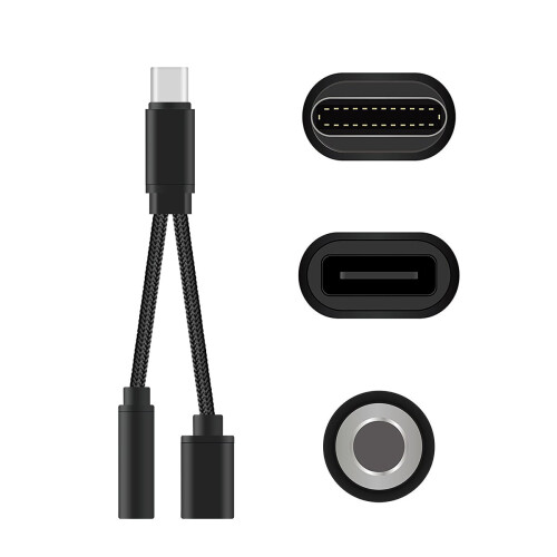 USB-C til 3,5 mm lydadapterkabel 2