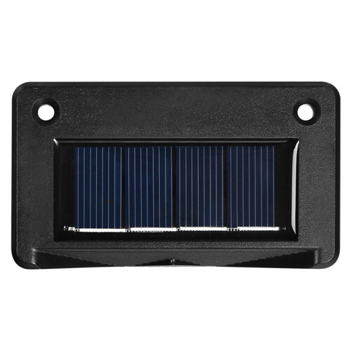 Luminária de parede solar com sensor de movimento PIR para jardim externo. 2