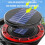COB LED campinglykt solcelledrevet USB-oppladbar 5