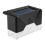 Luminária de parede solar com sensor de movimento PIR para jardim externo. 5